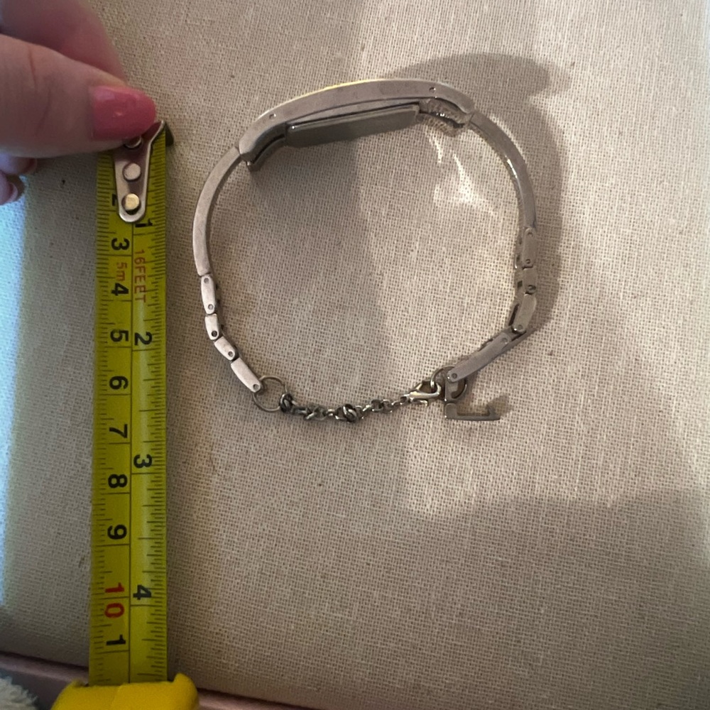 Nine West Pink Rhinestone Watch - Picture 10 of 10